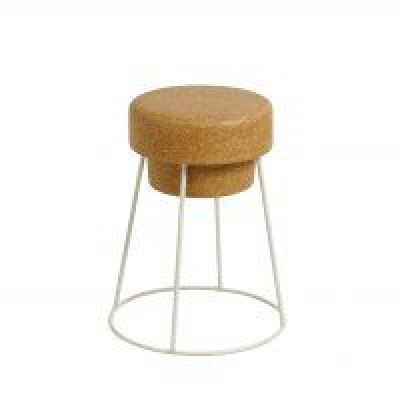 Sgabello TAPPO basso in sughero massiccio cm.44x56,5 - SPEDIZIONE GRATUITA
