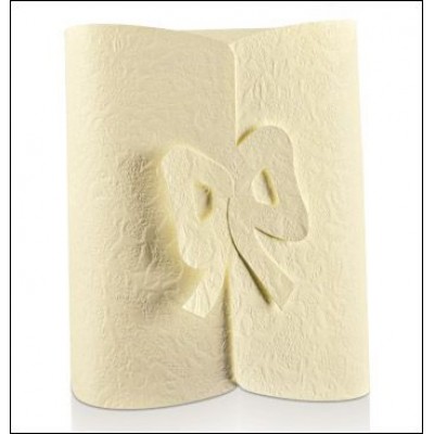 Scatole Fiocco in cartoncino Sorgente Avorio mm.70x60x30 Pz.10