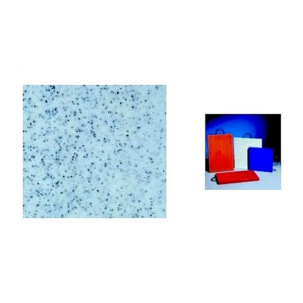 Tagliere rettangolare polietilene SALE E PEPE mm.300x200x15 con manico in acciaio