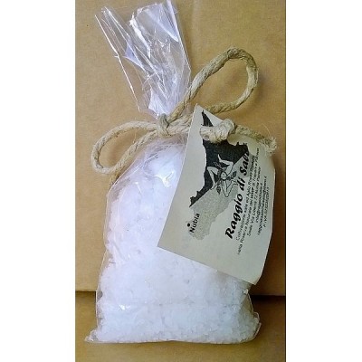 Cristalli di sale in sacchettini da circa 150 g di prodotto