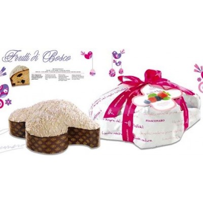 Colomba FRUTTI DI BOSCO Fiasconaro con frutti di bosco e glassa bianca Kg.1