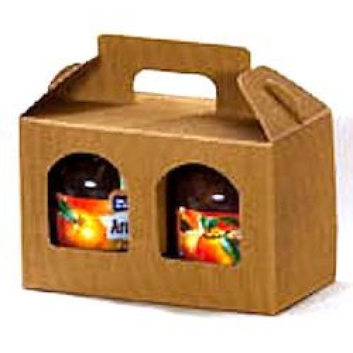 PORTAVASETTI AVANA forati 2 posti cartoncino ondulato mm.170x80x150 Pz.10