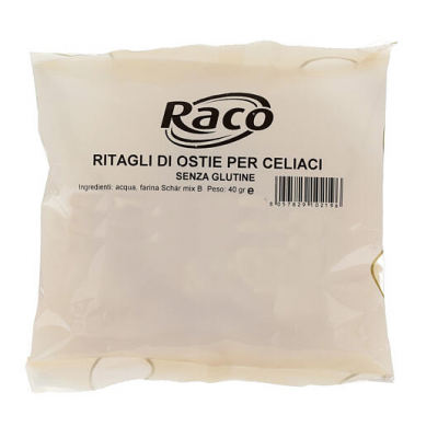 Ritagli di ostie per celiaci senza glutine gr.40 - Pz.10