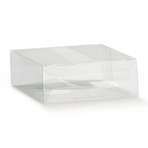 Scatole trasparenti ad Astuccio mm.120x120x80