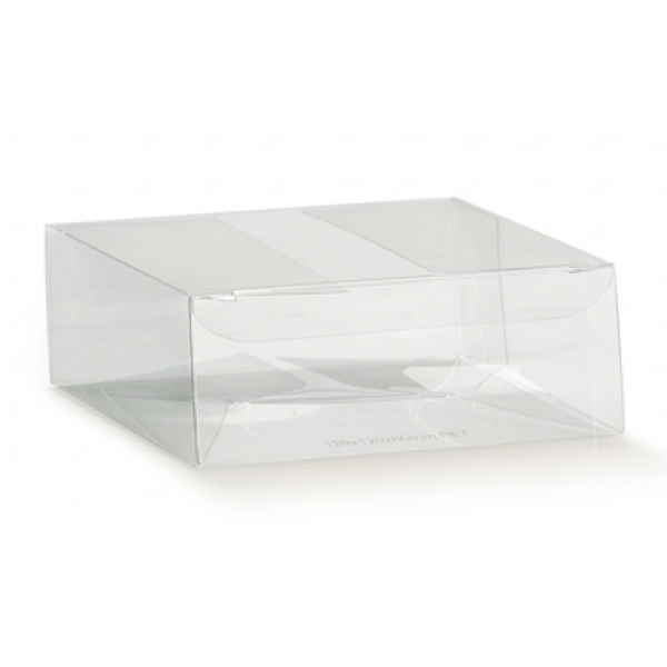 Scatole trasparenti ad Astuccio mm.120x120x80
