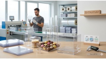 Guida alla scelta delle Scatole Trasparenti per Imballaggio: Materiali, Spessori e Usi Professionali