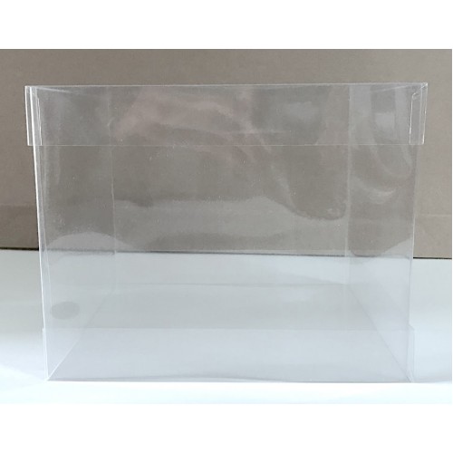 Scatole trasparenti grandi PVC con coperchio mm.200x200x800 - Pz.10