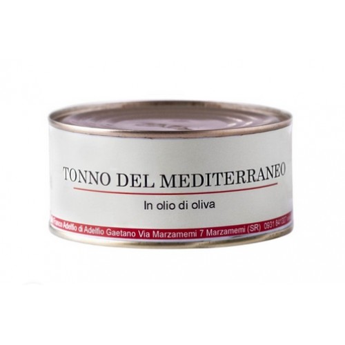 Tonno del Mediterraneo in olio d'oliva latta 160 gr. 
