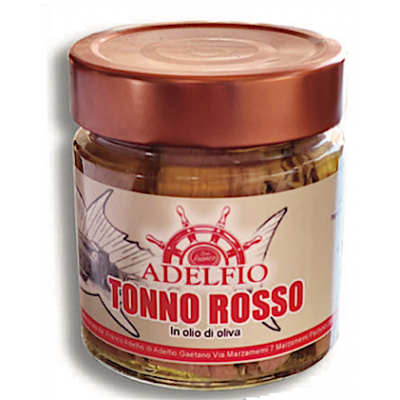 Tonno rosso del Mediterraneo in olio di oliva 235 gr. 