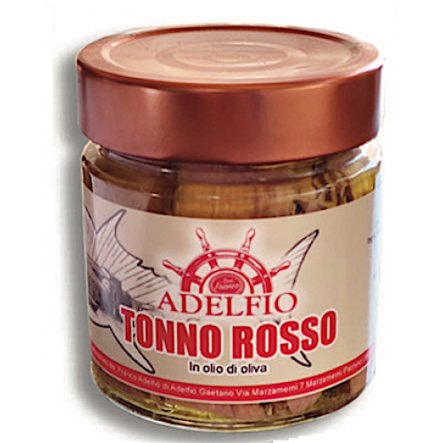 Tonno rosso del Mediterraneo in olio di oliva 235 gr. 
