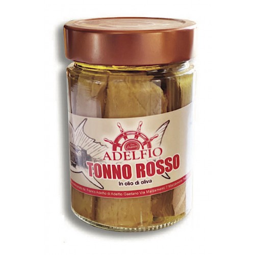 Tonno rosso in olio di oliva 330 gr. 