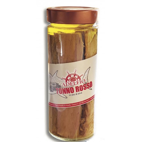 Tonno rosso in olio di oliva 600 gr. 