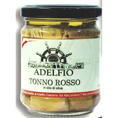 Tonno rosso siciliano in olio di oliva 565 gr. 