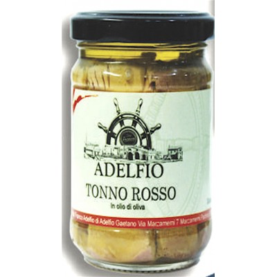 Tonno rosso siciliano in olio di oliva 650 gr. 