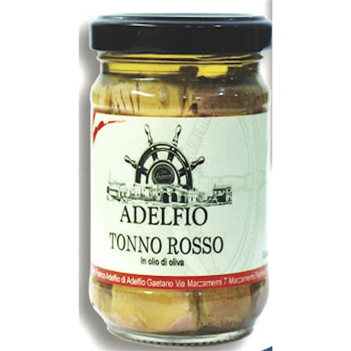 Tonno rosso siciliano in olio di oliva 650 gr. 