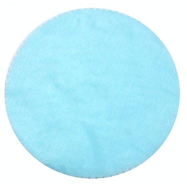 Tulle celeste per confetti veli rotondi cm.23 - Pezzi 100