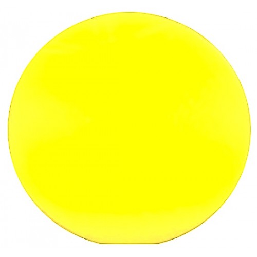 Tulle giallo per confetti veli rotondi 23 cm. - Pezzi 100