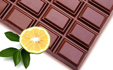Bergamot chocolate 3.52 Oz. (gr.100)
