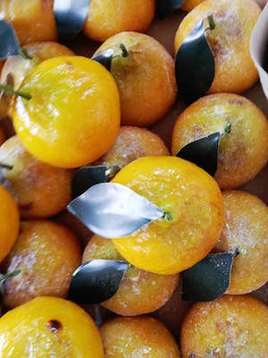 Almond paste sicilian fruit