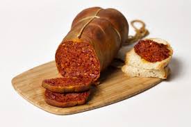 Kalabrische Scharfe Nduja vakuumverpacktes - Etwa Kg.1