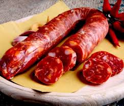 Kalabrische scharfe Salsiccia Wurst - Etwa Kg.1
