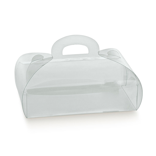 Durchsichtige PVC Boxen Tortina mm.120x60x70 - 10 Stck.