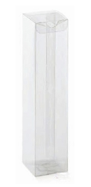 Transparent folding boxes mm.45x45x220 - 10 Pcs.