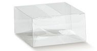 Clear folding boxes mm.223x120x120 - 10 Pcs.