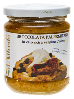Soße für sizilianische Pasta Broccolata Palermitana - Typische sizilianische Lebensmittel - gr.180
