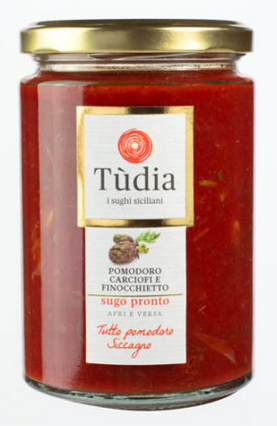 Artischocken und Fenchel Soße für italienische Pasta gr.350
