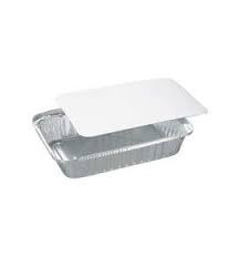 Vaschetta alluminio mm.294x194x43 R33 - Pz.50 2