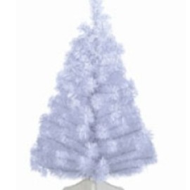 Weiße Weihnachtskiefer 90 cm mit Sockel