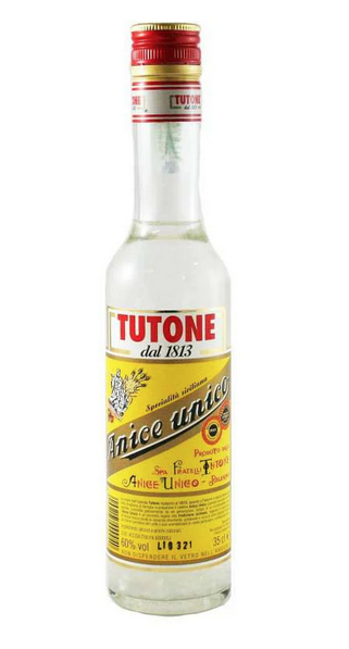 Anice siciliano Tutone cl.20 - Alcool 60%