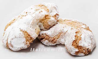 Sicilian almond pastries soft almond cookies - Gr. 500
