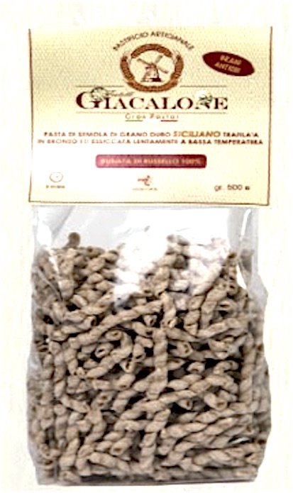 Russello durum wheat semolina busiate - 100% ancient Sicilian grains - 20 packs of 500 gr.