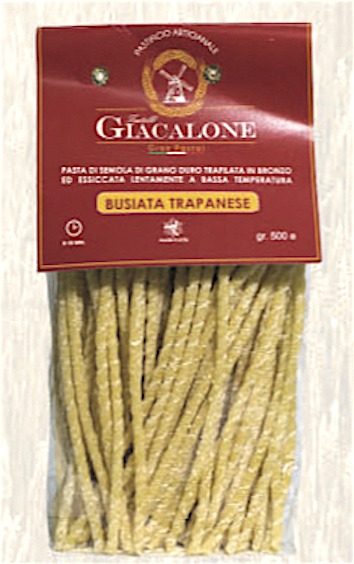 Artisan long Trapani busiate 24 pack of 500 gr. - 100% Sicilian durum wheat