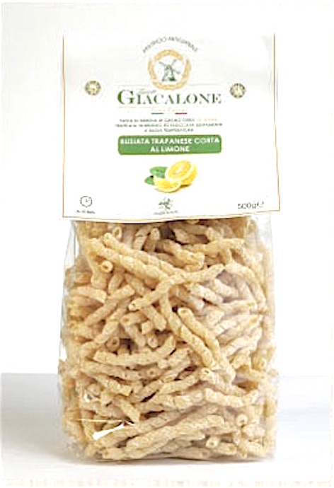 Artisan lemon busiate 100% Sicilian durum wheat - 24 packs of 500 gr.