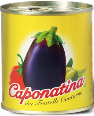 Sicilian Eggplant Caponata Side Dish - Pack of 15 cans of 200g.