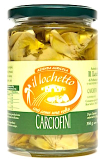 Carciofini sottolio sicliani 350 gr.