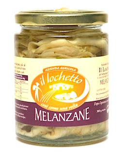 Melanzane sott'olio ricetta siciliana 300 gr.