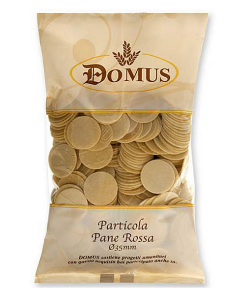 Communion wafers red bread diameter of 3,5 cm. - pack of 500 pieces