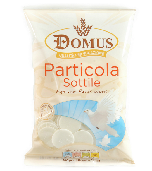 Particole sottili diametro cm.3,5 spessore mm.1 confezione da pz.500