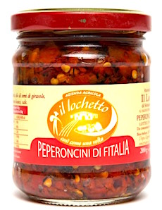 Peperoncini piccanti sott'olio di Fitalia 200 gr.
