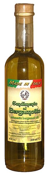 Olio extra vergine di oliva al bergamotto - ml.200