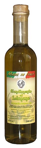 Olio extra vergine di oliva al limone - ml.200