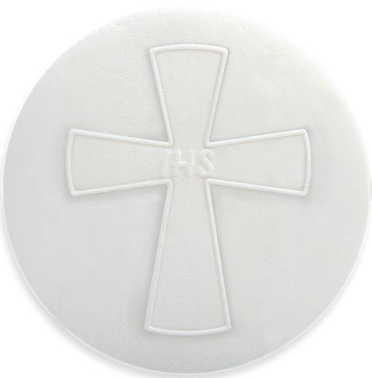Concelebrated Host Magna diameter of 12,5 cm. pack of 5 pieces
