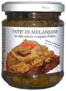 Pastete von Auberginen GR.190 in Olivenöl extra vergine