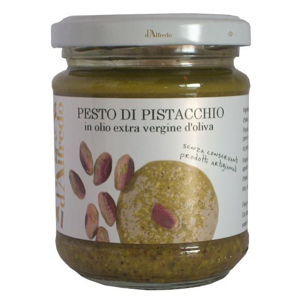 Sizilianischen Pistazien Soße für italienische Pasta gr.180