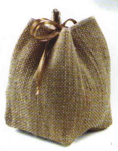 Jute-Tasche für Hochzeit Gefälligkeiten mm.60x100 - 15 Stck.