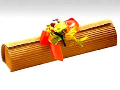 Kleine Geschenkboxen Bombon aus wellpappe karton mm.140x40x60 - 50 Stck. 10% Rabatt